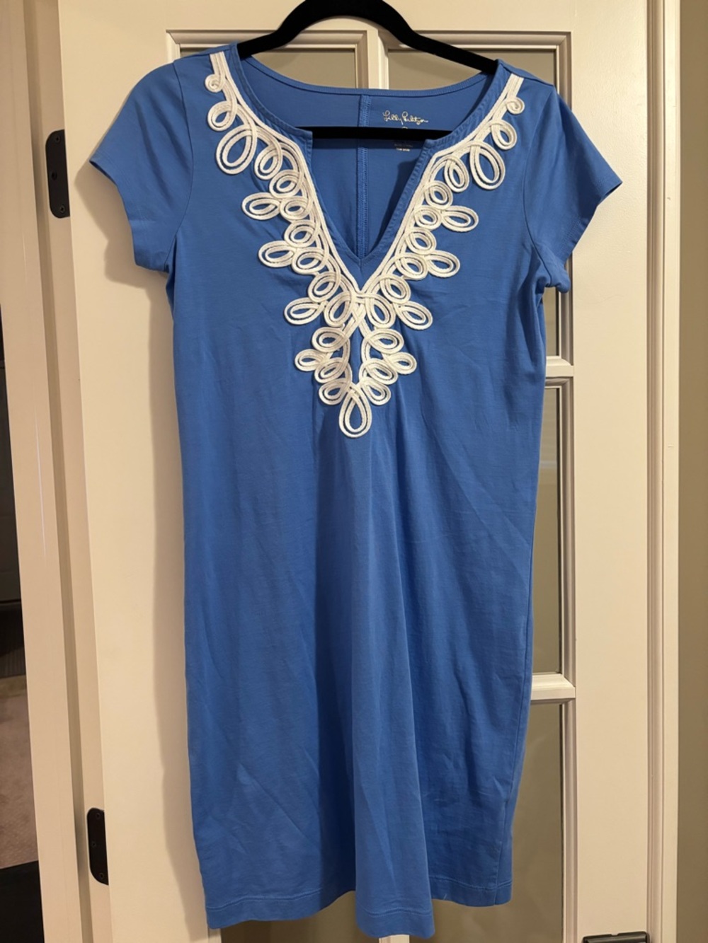 Lilly Pulitzer Brewester blue haven dress size small
